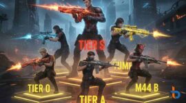 Tier List Senjata Free Fire Terbaru: Dominasi Medan Tempur dengan Pilihan Terbaik Musim Ini (Foto: gemini/britainaja.com)