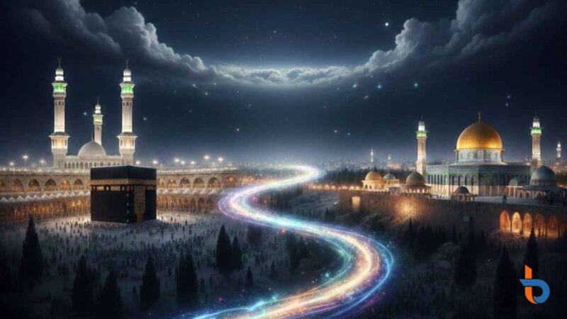 Ilustrasi. Menyelami Hikmah Terdalam Peristiwa Isra Mi’raj. (Foto: gemini/britainaja.com)