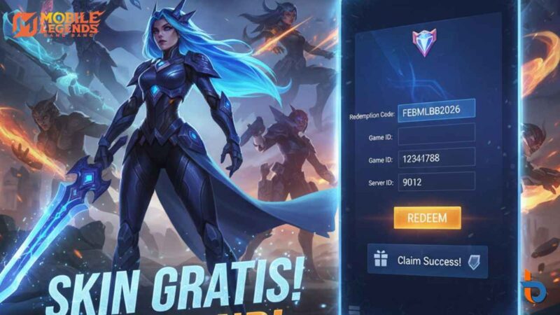 Kode Redeem Mobile Legends 2 Februari 2026: Klaim Skin dan Diamond Gratis Hari Ini