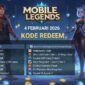 Cepat Klaim! Daftar Kode Redeem Mobile Legends 4 Februari 2026 Sebelum Limit