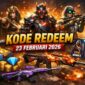 Kode Redeem Free Fire 23 Februari 2026: Berburu Bundle Langka dan Skin Senjata Gratis (Foto: AI)
