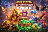 Kode Redeem Roblox 23 Februari 2026: Koleksi Aksesori Langka dan Item Gratis Terupdate (Foto: AI)