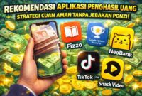 Rekomendasi Aplikasi Penghasil Uang: Strategi Cuan Aman Tanpa Jebakan Ponzi (Foto: AI)