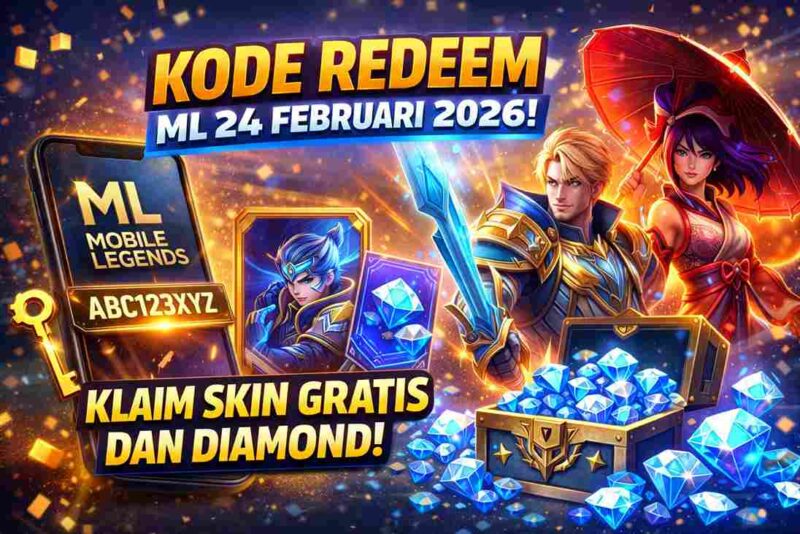 Kode Redeem ML 24 Februari 2026: Klaim Skin Gratis dan Diamond! (Foto: AI)