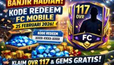 Banjir Hadiah! Kode Redeem FC Mobile 25 Februari 2026: Klaim OVR 117 dan Gems Gratis