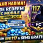Banjir Hadiah! Kode Redeem FC Mobile 25 Februari 2026: Klaim OVR 117 dan Gems Gratis