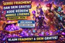 Serbu Fragment dan Skin Gratis! Kode Redeem Mobile Legends 25 Februari 2026