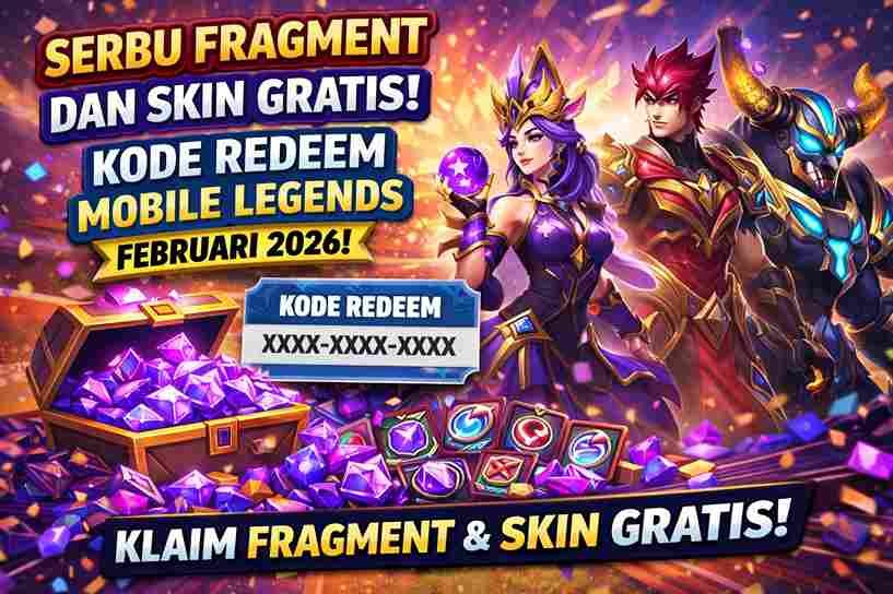 Serbu Fragment dan Skin Gratis! Kode Redeem Mobile Legends 25 Februari ...