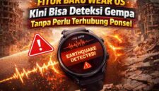 Fitur Baru Wear OS Kini Bisa Deteksi Gempa Tanpa Perlu Terhubung Ponsel (Foto: AI)