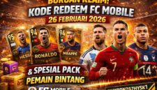 Buruan Klaim! Kode Redeem FC Mobile 26 Februari 2026 Spesial Pack Pemain Bintang (Foto: AI)