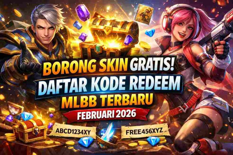 Borong Skin Gratis! Daftar Kode Redeem MLBB Terbaru 26 Februari 2026 (Foto: AI)