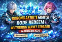 Borong Astrite Gratis! Kode Redeem Wuthering Waves Terbaru 26 Februari 2026