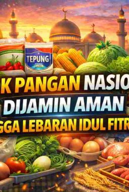Stok Pangan Nasional Dijamin Aman Hingga Lebaran Idul Fitri 2026