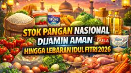 Stok Pangan Nasional Dijamin Aman Hingga Lebaran Idul Fitri 2026