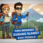 Ilustrasi Pendakian Gunung Slamet (Foto: AI)