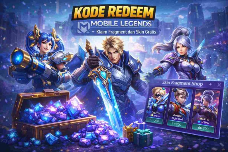 Kode Redeem Mobile Legends 23 Februari 2026: Klaim Fragment dan Skin Gratis (Foto: AI)