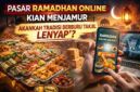 Pasar Ramadhan Online Kian Menjamur, Akankah Tradisi Berburu Takjil Lenyap? (Foto: AI)