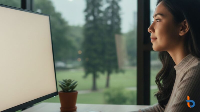 Ilustrasi. Solusi Ampuh Atasi Mata Lelah Saat Bekerja dengan Metode 20-20-20