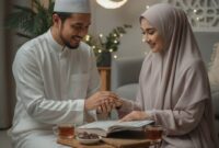 Panduan untuk Suami Istri saat Ramadhan (Foto: AI)