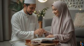 Panduan untuk Suami Istri saat Ramadhan (Foto: AI)