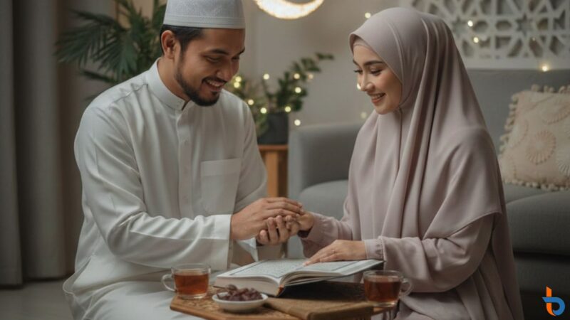 Panduan untuk Suami Istri saat Ramadhan (Foto: AI)