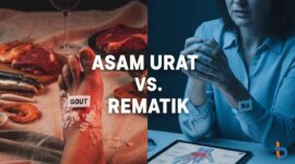 Ini Perbedaan Asam Urat dan Rematik Serta Cara Mengatasinya
