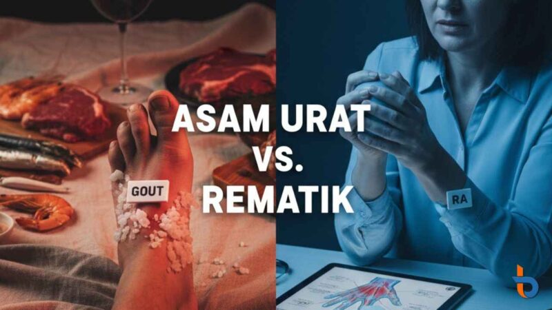 Ini Perbedaan Asam Urat dan Rematik Serta Cara Mengatasinya