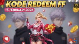 Update Kode Redeem Free Fire 13 Februari 2026: Banjir Hadiah Valentine