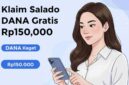 Klaim Saldo DANA Gratis Rp150.000 yang Sedang Viral Hari Ini (Foto: AI)