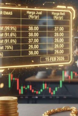 Harga Emas Perhiasan 15 Februari 2026: Saatnya Beli atau Jual?