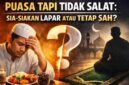 Ilustrasi. Puasa Tapi Tidak Salat: Sia-siakan Lapar atau Tetap Sah? (Foto: AI)