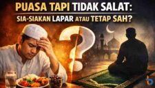 Ilustrasi. Puasa Tapi Tidak Salat: Sia-siakan Lapar atau Tetap Sah? (Foto: AI)