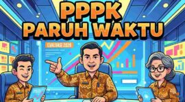 BKN Tegaskan Status PPPK Paruh Waktu: Masa Depan Ditentukan Evaluasi Besar 2026! (Foto: AI)