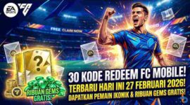 Klaim 30 Kode Redeem FC Mobile 27 Februari 2026, Dapatkan Pemain Ikonik dan Ribuan Gems Gratis! (Foto: AI)