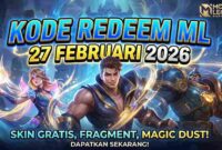 Buruan Ambil! Kode Redeem ML 27 Februari 2026 Terbaru: Ada Skin Gratis & Fragment Menanti (Foto: AI)
