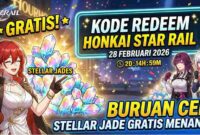 Stellar Jade Gratis Menanti! Buruan Cek Kode Redeem Honkai Star Rail 28 Februari 2026 (Foto: AI)