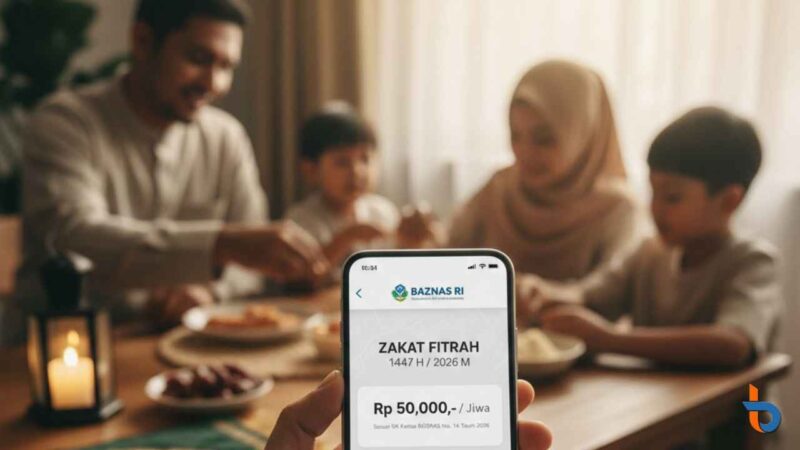 Ilustrasi. BAZNAS Tetapkan Zakat Fitrah 2026 Sebesar Rp50 Ribu: Simak Panduan Lengkap dan Cara Bayarnya