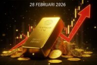 Update Harga Emas Antam Hari Ini: Kenaikan Signifikan Bikin Koleksi Logam Mulia Makin Mahal (Foto: AI)