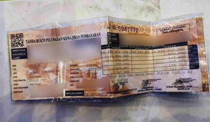 Biaya balik nama motor bekas gratis