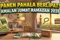 Panen Pahala Berlipat, Ini Daftar Amalan Utama di Hari Jumat Bulan Ramadan (Foto: AI)