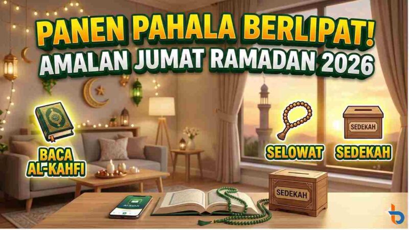 Panen Pahala Berlipat, Ini Daftar Amalan Utama di Hari Jumat Bulan Ramadan (Foto: AI)