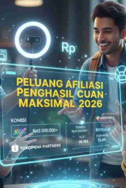 Strategi Cuan Maksimal Lewat Afiliasi: Cara Kerja dan Pilihan Program Terbaik 2026