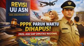 Revisi UU ASN Terbaru: Syarat Alih Status Penuh Waktu dan Aturan Mutasi Nasional (Foto: AI)