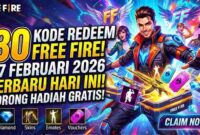 30 Kode Redeem Free Fire 27 Februari 2026 Terbaru Hari Ini, Borong Hadiah Gratis! (Foto: AI)