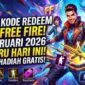 30 Kode Redeem Free Fire 27 Februari 2026 Terbaru Hari Ini, Borong Hadiah Gratis! (Foto: AI)