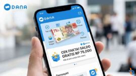 Buru Saldo DANA Gratis Rp 75.000? Simak Fakta di Balik Link Viral Hari Ini (Foto: AI)