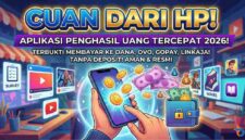 Modal HP Doang! Rekomendasi Aplikasi Penghasil Saldo DANA Gratis yang Aman dan Resmi (Foto: AI)