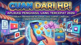 Modal HP Doang! Rekomendasi Aplikasi Penghasil Saldo DANA Gratis yang Aman dan Resmi (Foto: AI)