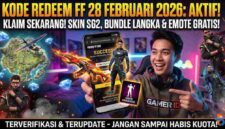 Buruan Amankan! Kode Redeem FF 28 Februari 2026: Ada Skin SG2 dan Bundle Langka Menantimu (Foto: AI)