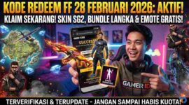 Buruan Amankan! Kode Redeem FF 28 Februari 2026: Ada Skin SG2 dan Bundle Langka Menantimu (Foto: AI)